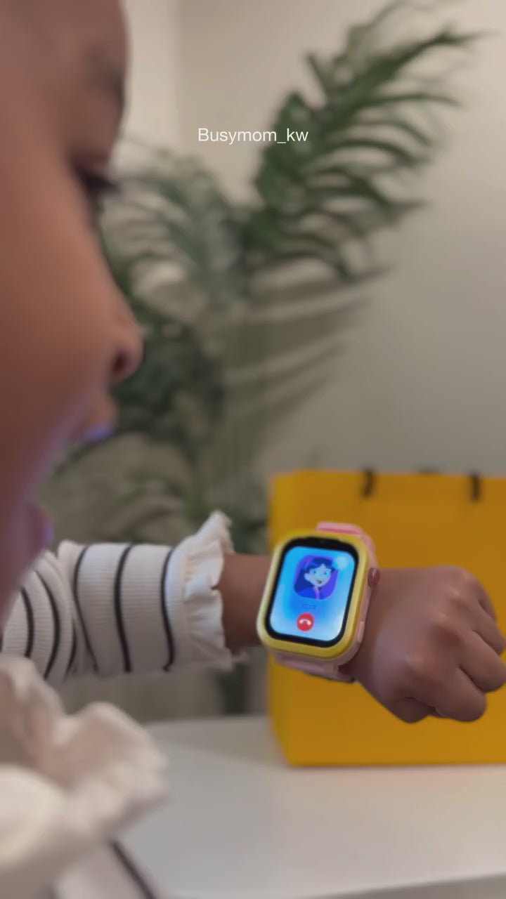 ساعة شما الذكية - وردي